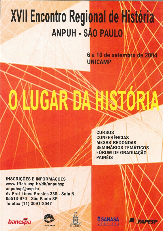 XVII ENCONTRO ESTADUAL DE HISTÓRIA - ANPUH-SP
